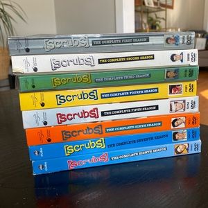Set of Scrubs Seasons 1 - 8 dvds